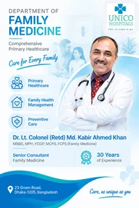 Dr. Lt. Col. Md. Kabir Ahmed Khan_Sasthya Seba
