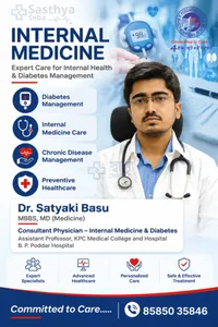 Asst. Prof. Dr. Satyaki Basu_Sasthya Seba